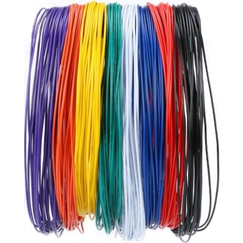 10 Meters Tinned Copper 20AWG Wire 1.8mm PVC Electronic Cable