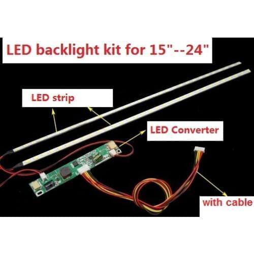 LED backlight kit 540mm,work for 15"17"19" 22 inch 24",LCD screen upgrade LED Monitor