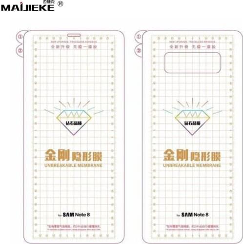 Unbreakable Membrane TPU Film For Galaxy S21 ultra S20 FE S20 ultra Note 10 plus S10 plus S8 S9 plus Note 9 8 Screen Protector