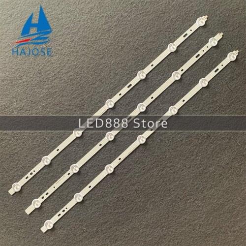 New 1set=3pcs 6LED/7LED 580mm LED strip for 32W1333B 32L2200U SVS320AD7 SVS320AA6 LTA320AP33 LC-32LD135K 32L2200U