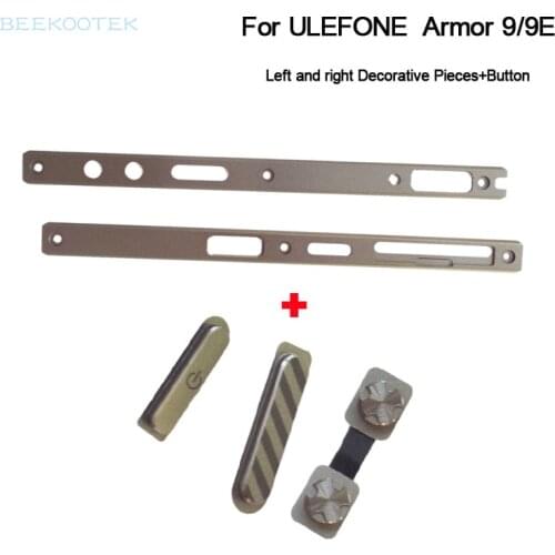 New Ulefone Armor 9,Armor 9E Decorative Metal Side Middle Frame Power Volume Custom key Button Parts For Ulefone Armor 9 Phone
