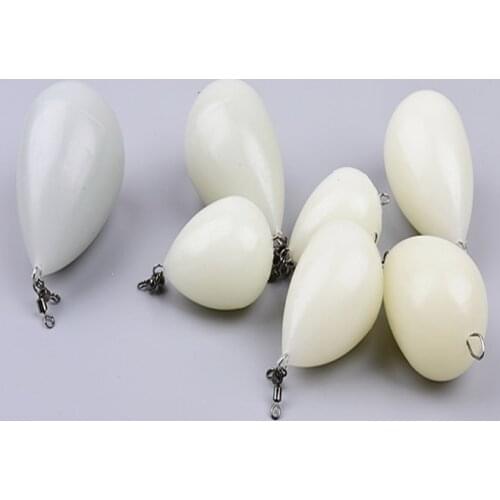NEWS:5pcs Egg fishing float bobber float luminous float