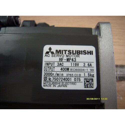 Original Japan Mitsubishi servo motor ac 400W HF-MP43/HF-MP43K