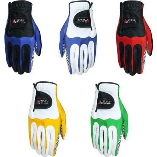 Mens Golf Fiber Cloth Gloves New Left/Right Hand GloveMagic Elastic Particles Women Slip-resistant Accessories