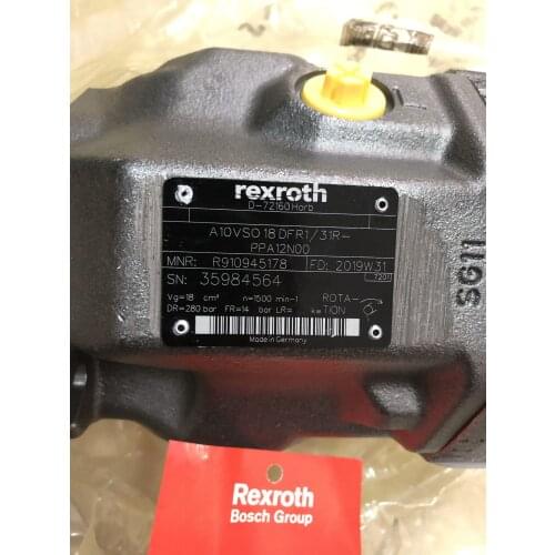 Rexroth Plunger pump MNR:R910945178 A10VSO18DFR1/31R-PPA12N00 hydraulic pump A10VS018DFR1/31R-PPA12N00