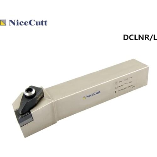 Nicecutt DCLNR1616H12 DCLNR2020K12 DCLNR2525M12 Outside External Tool Holder for CNMG inserts Turning Tools with High quality