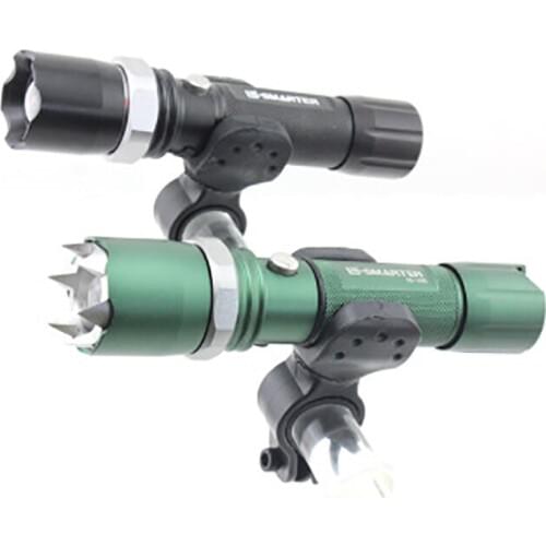 Zorro outdoor mechanical zoom force anti-wolf anti-riot flashlight strong light outdoor self-defense home flashlight