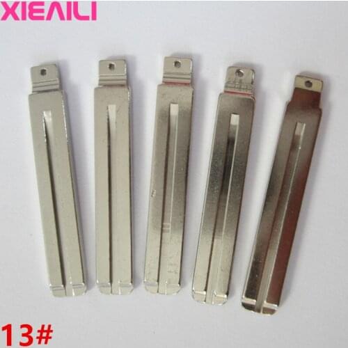 XIEAILI 20Pcs New 13# Blank Remote Uncut Key Blade For Toyota S362