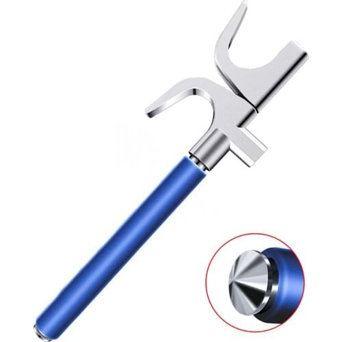 Car Lock Steering Wheel Lock Anti-theft Lock With Safety Hammer Black Red Blue Optional