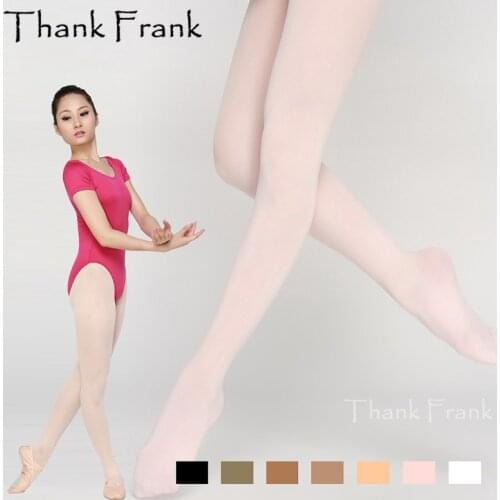 Girls Women Stockings Soft Elastic Collant Adult Footed Ballet Tights High Waist Plus Size Pantyhose Dance Thigh High Tights