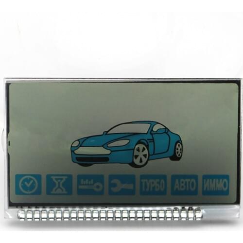 B92 LCD display For Russian Two way Car Alarm System Starline B92 B94 lcd remote control Keychain key fob Chain
