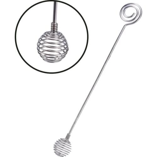 1PC Multifunction Salon Hairdressing Dye Cream Whisk Hair Coloring Cream Mixer Stirrer Stainless Steel Whisk For Hair Coloring