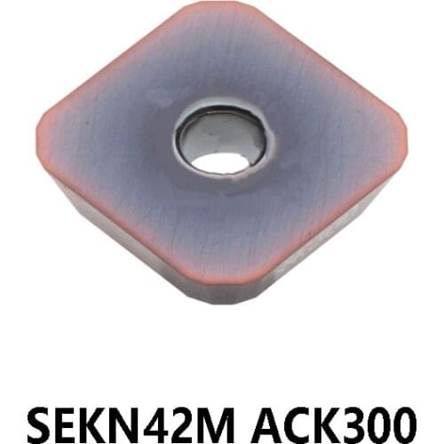 100% Original Carbide Inserts SEKN42M ACK300 Turning Tools SEKN42 SEKN Lathe Cutting Milling Cutter 10pcs/box