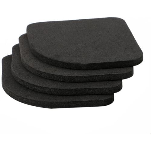 4 pcs Multifunctional Anti Vibration Mat For Refrigerator Washing Machine Pads A0NC