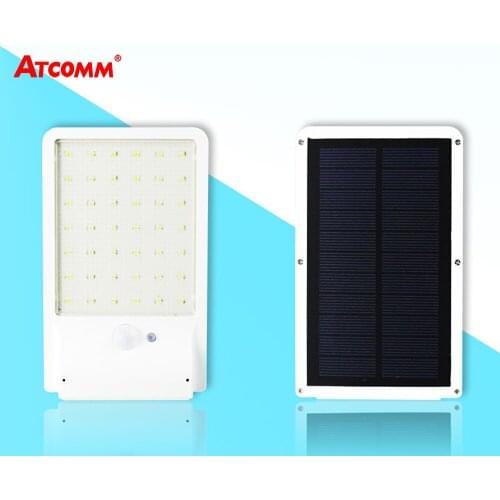 800 Lumen LED Street Light Solar Power 42 LEDs IP65 Waterproof SMD 3528 Chip 4 Modes Motion Sensor Garden Gate Security Lighting