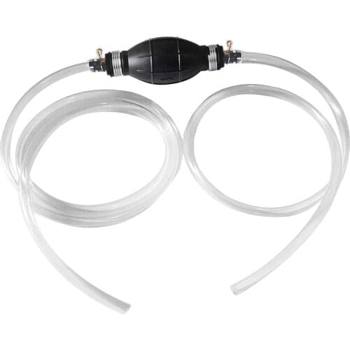 Car Fuel Transfer Pump Hose for Oil Petrol Water Fish Tank Easy Use