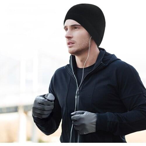 Running Skiing Caps Windproof Warm Sports Men Women Winter Fleece Hats Cycling for Outdoor Cycle Biking Entertainment