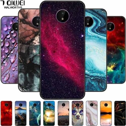 For Nokia C20 Case NokiaC20 Silicone Soft TPU Phone Cover for Nokia C10 Cases C 10 Space Bumper for NokiaC10 5.52'' Coque Funda