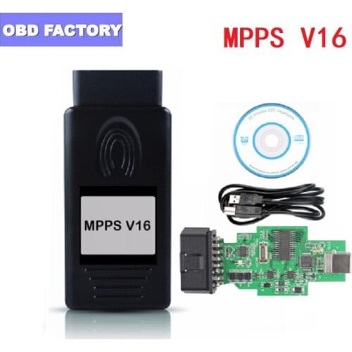 MPPS V 16.1.02 ECU Flasher OBD2 ECU Diagnostic-tool MPPS V16 ECU Chip Tuning Tool for EDC15 EDC16 EDC17 Scanner Multi-cars