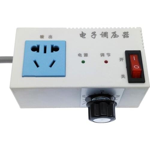 2000W SCR Electronic Voltage Regulator AC 220V Motor Voltage Controllor temperature regulation/speed regulation/dimming