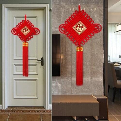 HOT SALE gift home wall door mascot efficacious fortune good luck Mascot Money Drawing Hand knit FENG SHUI lucky Chinese knot