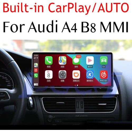 Liandlee Car Multimedia Player NAVI 10.25 Inch For Audi A4 A4L B8 8K 2009~2016 MMI 2G+ 3G+ Car Radio CarPlay GPS Navigation