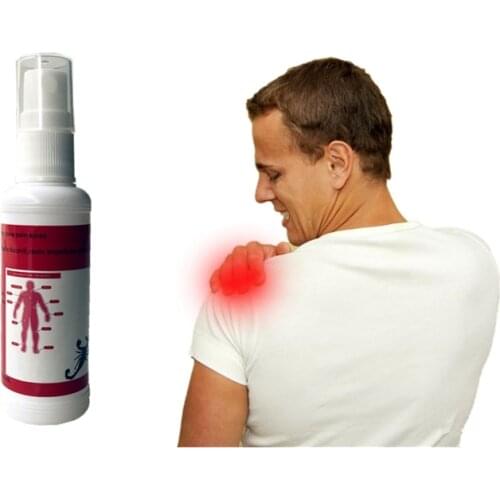 Knee Joint Pain Relieving Medicated Oil Chinese Scorpion Venom Spray For Body Rheumatoid Arthritis Pain Relief Essential Oil
