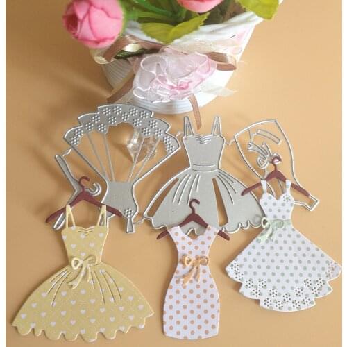 Womens skirt pattern embroidery, DIY, scrapbook, photos, photo albums embossed decorative paper cards, 3