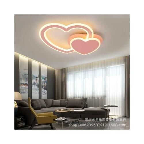New Childrens Room Ceiling Lamp Cute Bedroom Lamp Cartoon Boy Girl Creative Love Princess Wedding Room Lamp