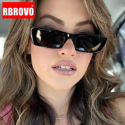 RBROVO 2021 Sunglasses Women Small Frame Sun Glasses Women Luxury Glasses Brand Designer Sunglasses Women Square Gafas De Mujer