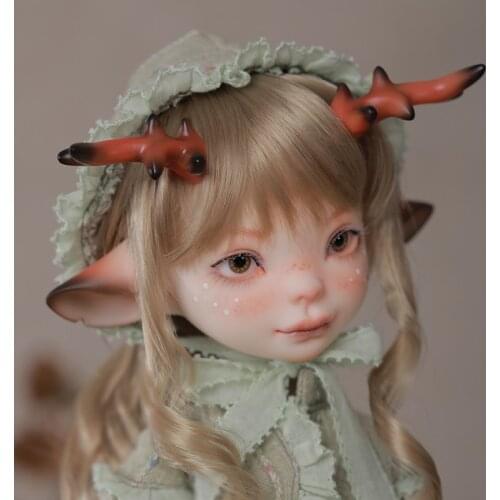 Fantasy Angel 1/6 BJD Doll Lele MSD Resin Toys for Kids Baby Deer Doll Animal Anime Toy DIY
