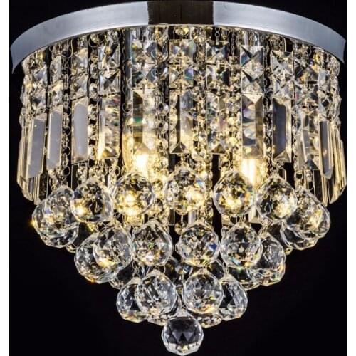 Modern Crystal Corridor Living Room Ceiling Light Hallway Balcony Dining Room Ceiling Lighting Fixtures