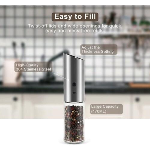 Electric Pepper Grinders Strgomea China