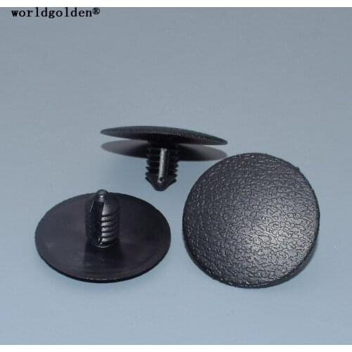 Worldgolden 100pcs Hood Insulation Pad Retaining Clip for Ford#W708633-S300 (W708633S300)