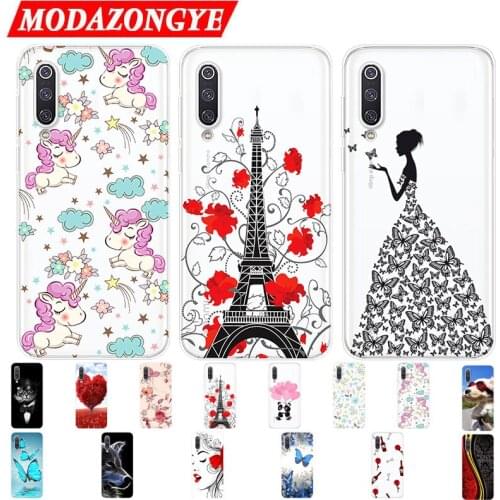 Xiaomi Mi A3 Case Silicone TPU Phone Case On For Xiomi Xiaomi Mi A3 Lite A 3 MiA3 A3Lite MiA3Lite Case Soft Protective Cover
