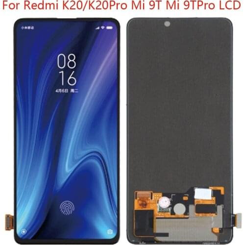 Suitable for Xiaomi Redmi K20 LCD touch screen digitizer assembly Suitable for Xiaomi 9t LCD screen Redmi K20 Pro LCD TFT/oled