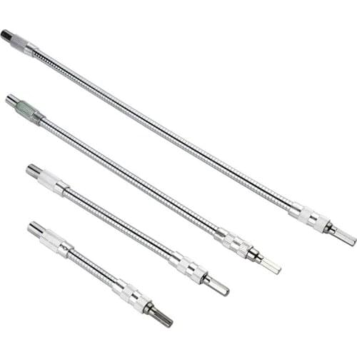 1/ 4 Hex Metal Electronics Drill Stainless Steel Flexible Shaft Bits Extension Screwdriver Bit Holder Dremel Connect Link Rod