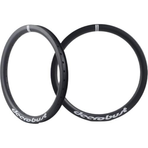 BSD 406 20 inch 30*30mm 25*32mm carbon bike rims clincher tubeless DISC or Rim brake for BMX Racing
