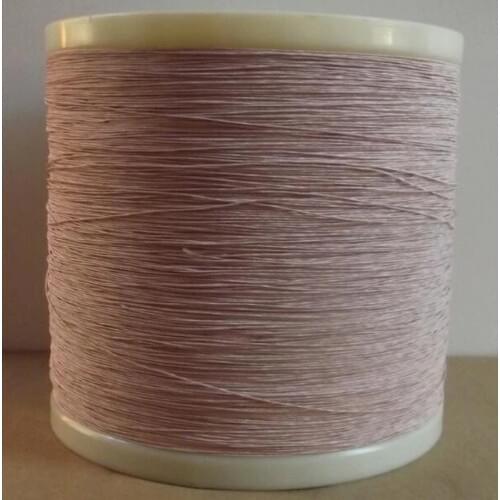 Cltgxdd 0.1x5 shares Litz strands of cotton polyester envelope copper