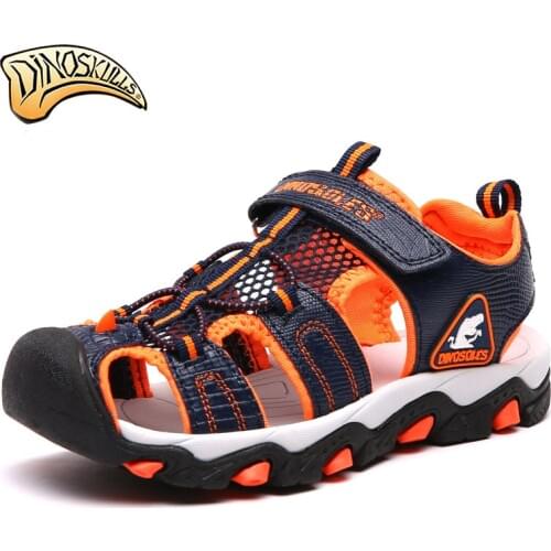 Dinoskulls Boys Summer Sandals Kids Children Teenage Summer Shoes Sandales Enfant Light Soft Sandals sandales garcon 31-36