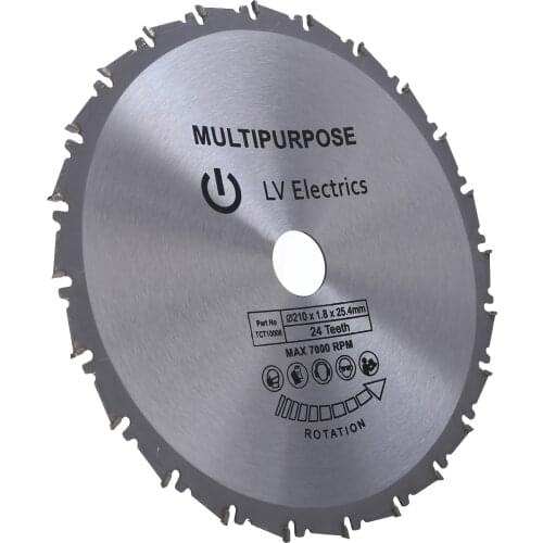 210mm Circular Saw Blade Disc Wood Tile Ceramic Granite Marble Cutting Blades Tools For Woodworking Rotary Blade Tool