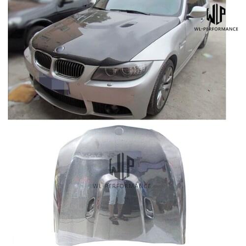 E90 M3 High Quality Carbon Fiber Front Engine Hood Bonnets Engine Covers For BMW 3 Series E90 320i 325i 330i 335i M3 Style 05-12