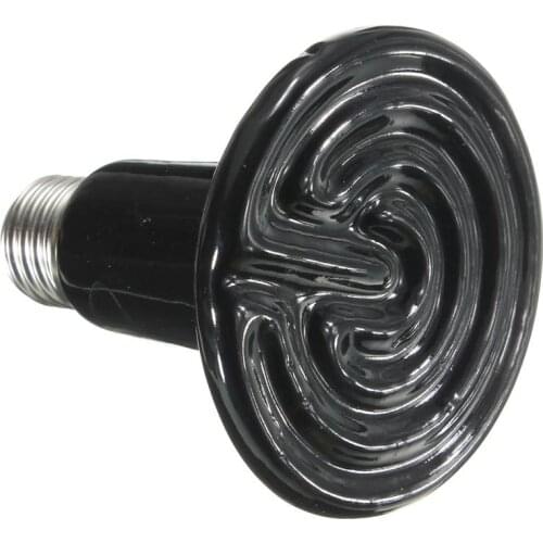 500pcs 25W--200W Infrared Ceramic heat lamp infrared bulb Pet heat lamp Brooder (Reptile/pet/amphibian/poultry) 110or220V