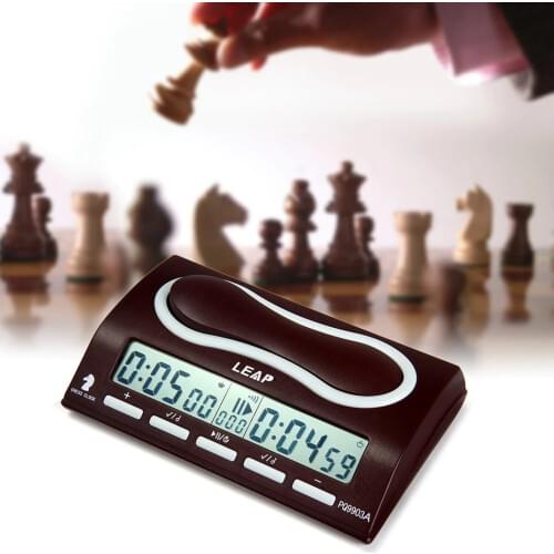 LEAP PQ9903A Multifuctional Digital Chess Clock Wei Chi Count Up Down Chess Alarm Timer Reloj Ajedrez Temporizador Game Timer