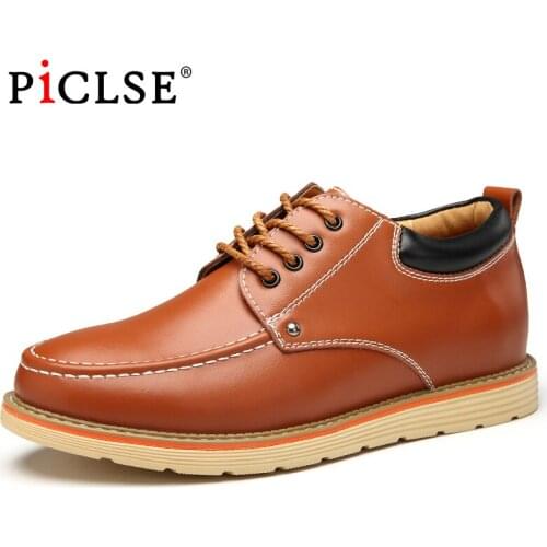 Genuine Leather Men Boots Handmade Ankle Boot for Men Work shoes Comfortable Leather shoes for Men Work Boots Botas hombre