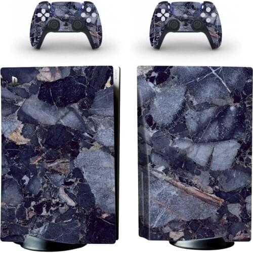 Marble PS5 Skin Sticker for Playstation 5 Console & 2 Controllers Decal Vinyl Protective Skins Style 3
