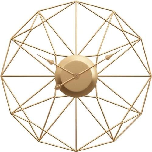 60cm Nordic Art Wall Clock Living Room Decoration Wall Clocks Modern Design Minimalist Clock Metal Creative Household Wall Watch
