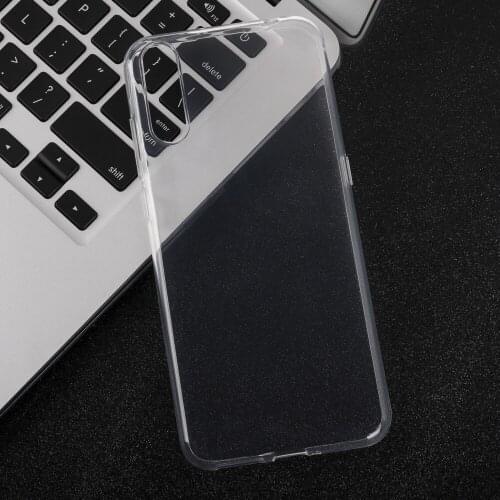Plain For Wiko View 4 Lite Phone Case Clear TPU Soft Silicone Back Cover Fundas