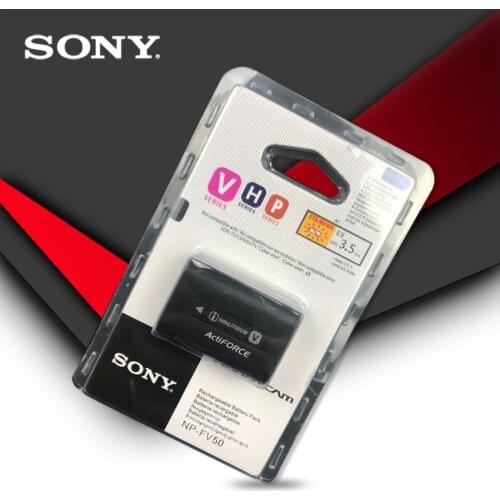 Sony Original NP-FV50 Battery NP FV50 HDR XR550E XR350E CX550E CX350E CX150E DCR SR68E SX83E SX63E SX43E CX230