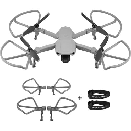 For DJI Mavic Air 2S Low-Noise 7238 Propellers Propeller Guard Foldable Extension Legs Protective for mavic air 2/2S Accessories